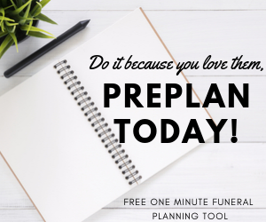 One-Minute Funeral Planner
